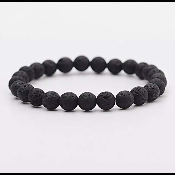 Lava Stone Bracelet Essential Oil Diffuser Jewelry - Picture 2 of 5